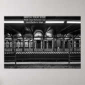 U-Bahnstation Times Square New York City Poster (Vorne)