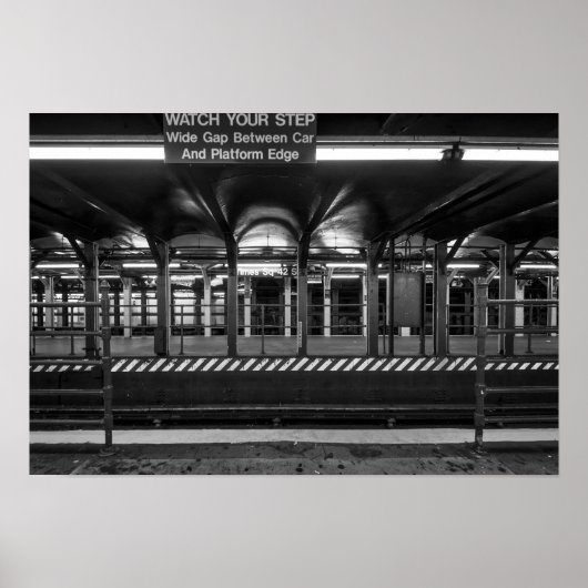 U-Bahnstation Times Square New York City Poster (Vorne)