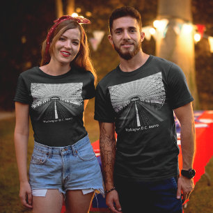 U-Bahnstation Washington - Blick auf die Rails T-Shirt