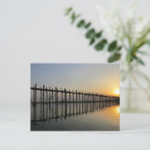 U-Bein-Brücke Postkarte (Stehend Vorderseite)