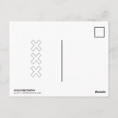 U-Boot-Amsterdam Postkarte (Rückseite)