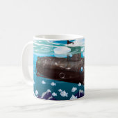 U-Boot-Arktis-Abenteuer Kaffeetasse (Vorderseite Links)