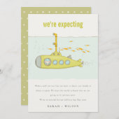 U-Boot-Baby erwartet Ankündigung (Vorne/Hinten)