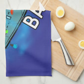 U-Boot, Bauble, Weihnachten Geschirrtuch (Viertel Falte)