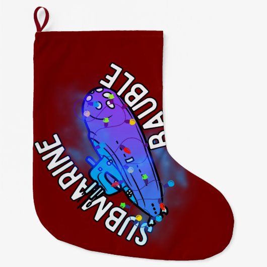 U-Boot, Bauble, Weihnachten Großer Weihnachtsstrumpf (Vorderseite)