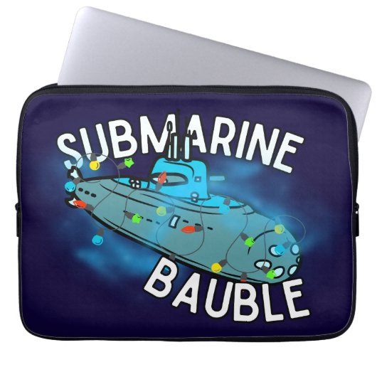 U-Boot, Bauble, Weihnachten Laptopschutzhülle (Vorderseite)