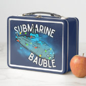 U-Boot, Bauble, Weihnachten Metall Brotdose (Beispiel)