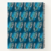 U-Boot, Bauble, Weihnachten Notizblock (Rückseite)