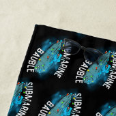 U-Boot, Bauble, Weihnachten Strandtuch (Beispiel)