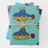 U-Boot bis zum Geltungsbereich Geschenkpapier Set (Beispiel)