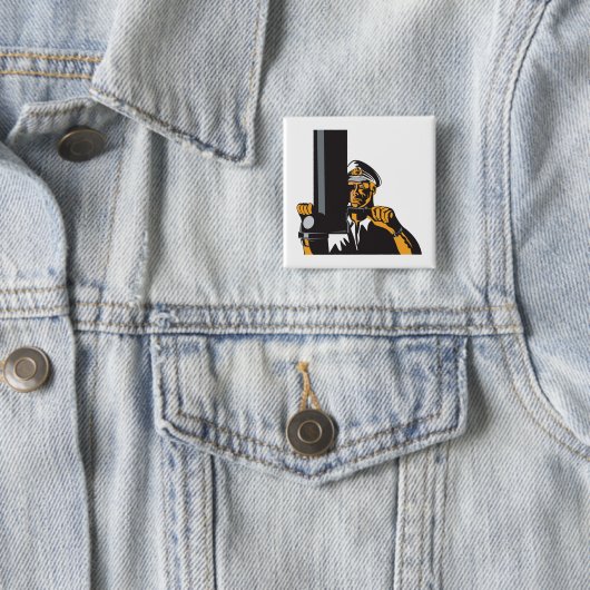 U-Boot-Captain mit Periscope Button (Beispiel)