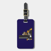 U-Boot-Captain mit Periscope Gepäckanhänger (Vorderseite vertikal)