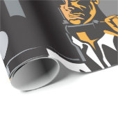 U-Boot-Captain mit Periscope Geschenkpapier (Rolleneckpunkt)