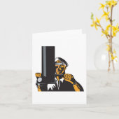 U-Boot-Captain mit Periscope Karte (Gelbe Blume)