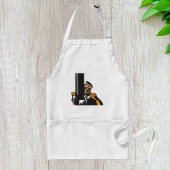 U-Boot-Captain mit Periscope Schürze