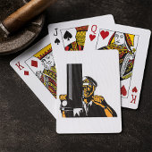 U-Boot-Captain mit Periscope Spielkarten