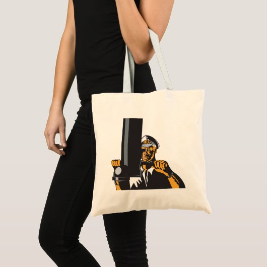 U-Boot-Captain mit Periscope Tragetasche (Vorderseite (Produkt))
