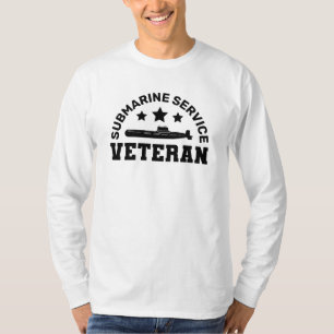 U-Boot-Dienst-Veteran - Militärdesign T-Shirt