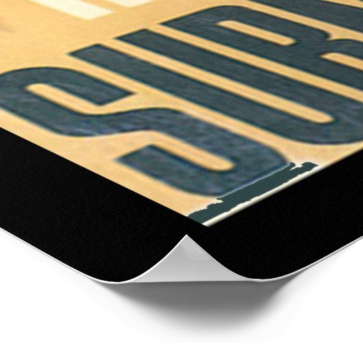 U-Boot-Dienst WWII Poster (Ecke)