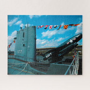 U-Boot-Docks New York. Puzzle