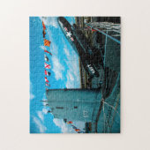 U-Boot Docks New York. Puzzle (Vertikal)