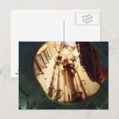 U-Boot-Fluchthütte Postkarte (Vorne/Hinten)