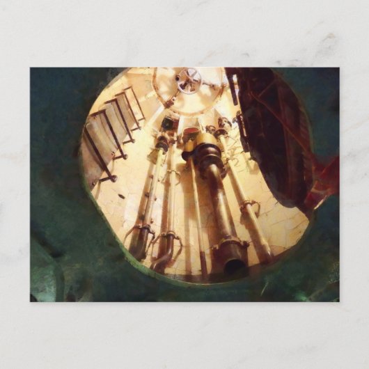 U-Boot-Fluchthütte Postkarte (Vorderseite)