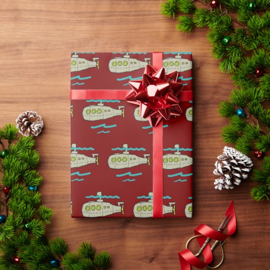 U-Boot Geschenkpapier (Feiertagsgeschenk)