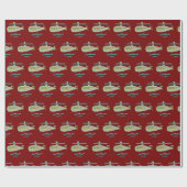 U-Boot Geschenkpapier (Flach)
