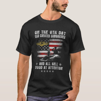 U-Boot-Gott geschaffene U-Boote Vintag T-Shirt