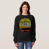 U-Boot Grumpy Alte Veteran U-Boot gefördert T Sweatshirt (Vorne ganz)