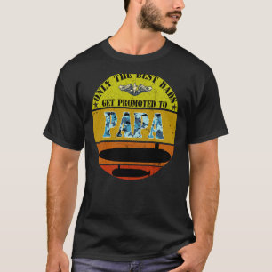 U-Boot Grumpy Alte Veteran U-Boot gefördert T T-Shirt