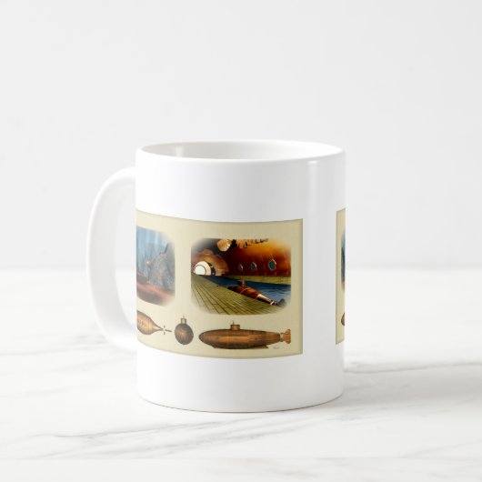 U-Boot Kaffeetasse (Vorderseite Links)