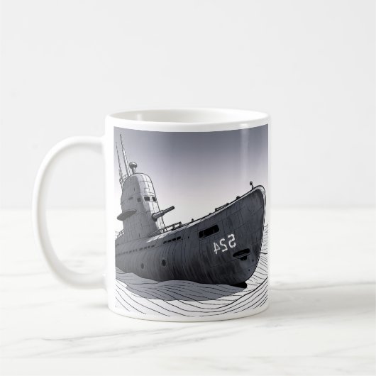 U-Boot Kaffeetasse (Links)