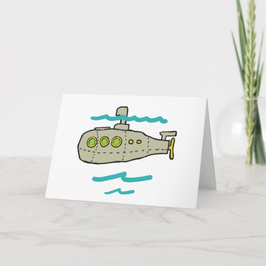 U-Boot Karte (Vorderseite)