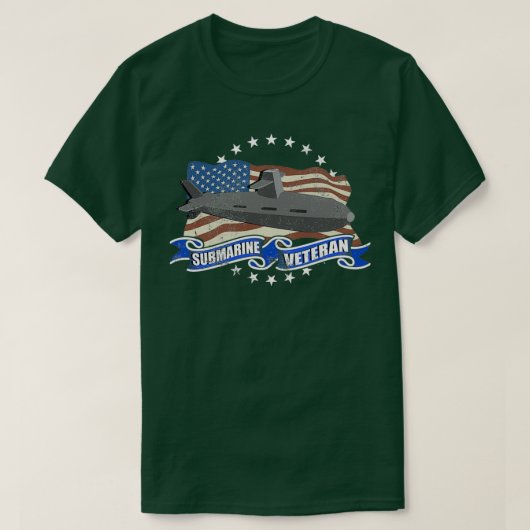 U-Boot-Kriegsveteran T-Shirt (Design vorne)