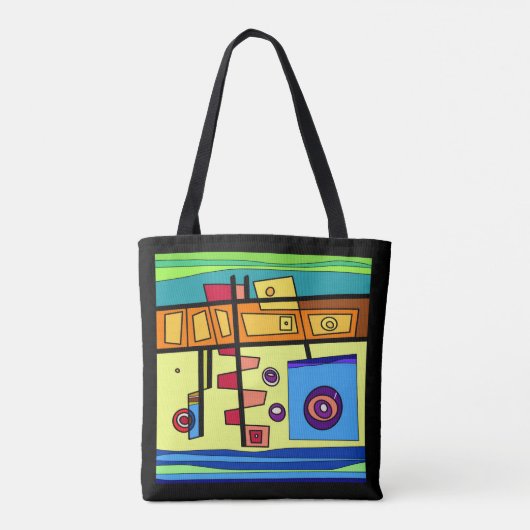 U-Boot-Leben Orange Tasche (Rückseite)