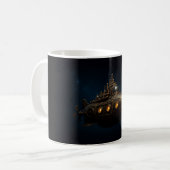 U-Boot nach Nautilus Kaffeetasse (Vorderseite Links)