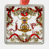 U-Boot-Offiziere Wappen Weihnachtsschmuck (Vorne)