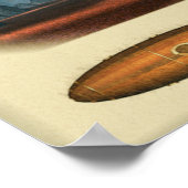 U-Boot Retro Poster (Ecke)