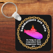 U-Boot-Sicherheit Schlüsselanhänger (Vorderseite)