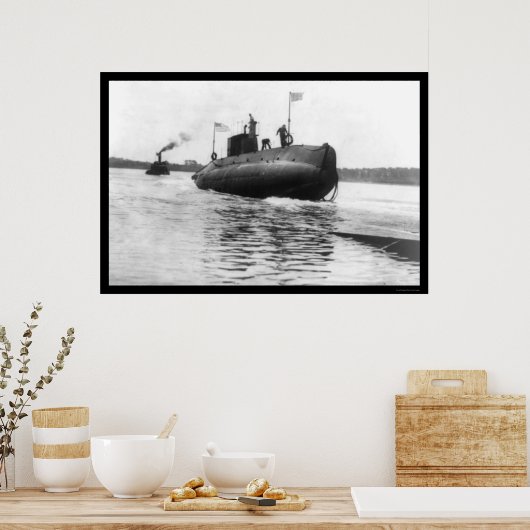U-Boot-Startnavy 1909 Poster (Küche)