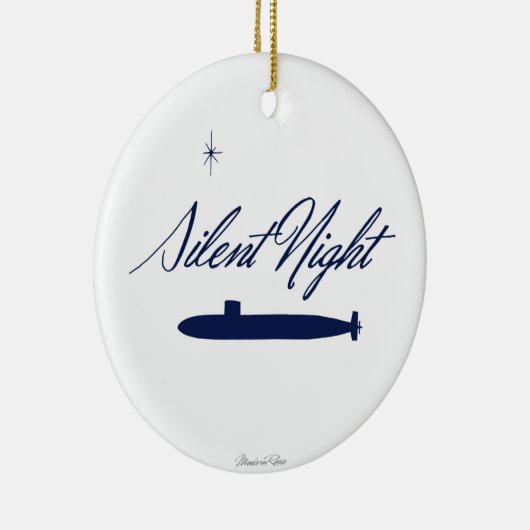 U-Boot Stille Nacht - Ornament (Rechts)