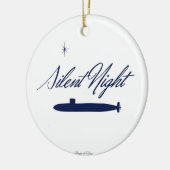 U-Boot Stille Nacht - Ornament (Links)