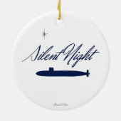 U-Boot Stille Nacht - Ornament (Hinten)