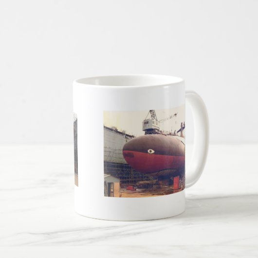 U-Boot-Tasse Kaffeetasse (VorderseiteRechts)