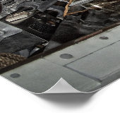 U-Boot Torpedo Room - Pearl Harbour Poster (Ecke)