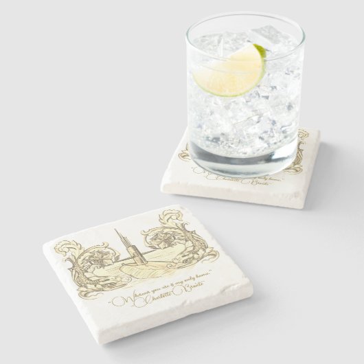 U-Boot-Untersetzer Steinuntersetzer (Seitenansicht)