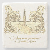 U-Boot-Untersetzer Steinuntersetzer (Vorderseite)