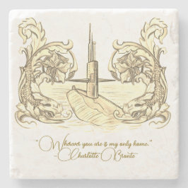 U-Boot-Untersetzer Steinuntersetzer